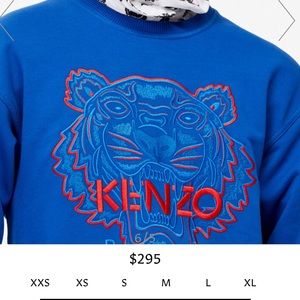 Kenzo tiger sweatshirt